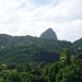 Pitite Piton peeking over the Mountains