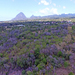 Aerial view of property